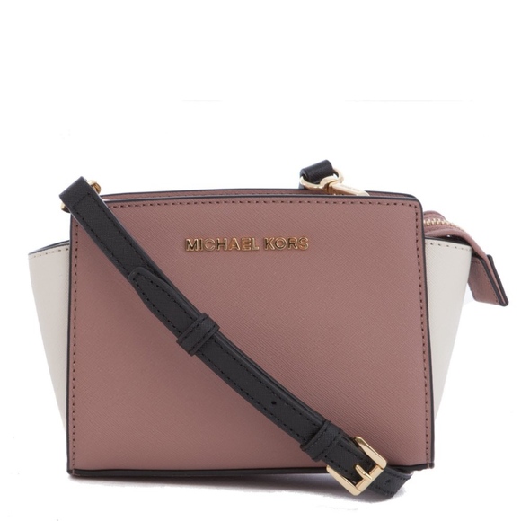 Michael Kors Handbags - Michael Kors Selma Mini Saffiano Leather Messenger
